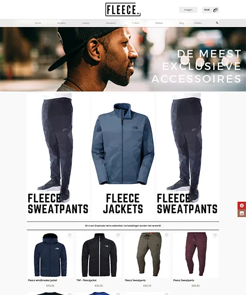 Shoptrader template Fleece 3050