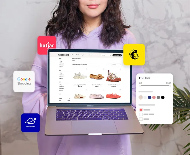 Webshop eenvoudig inrichten en beheren met een paar muisklikken